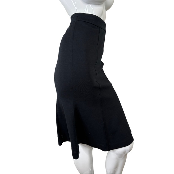 WOLFORD gorgeous wool midi trumpet skirt fit n flare RARE find xxs XS fun sz 34 - Picture 5 of 17